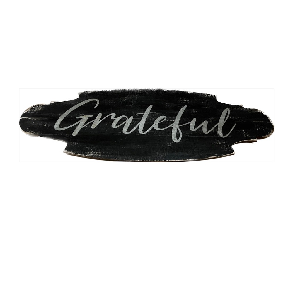 Creative Co-Op “Grateful” Sign
